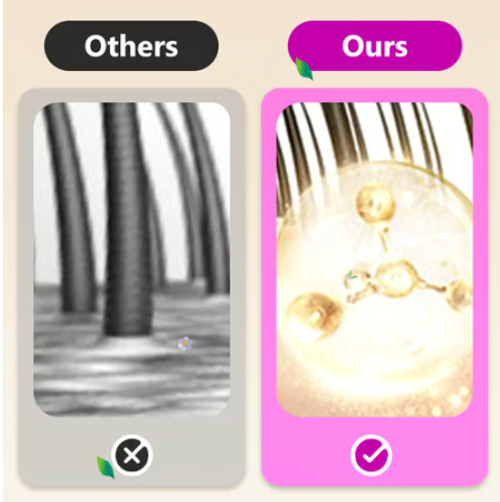 Wireless Hair Straightening Comb