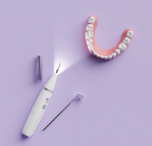 Ultrasonic Tooth Cleaner - Remove Plaque & Stains at Home
