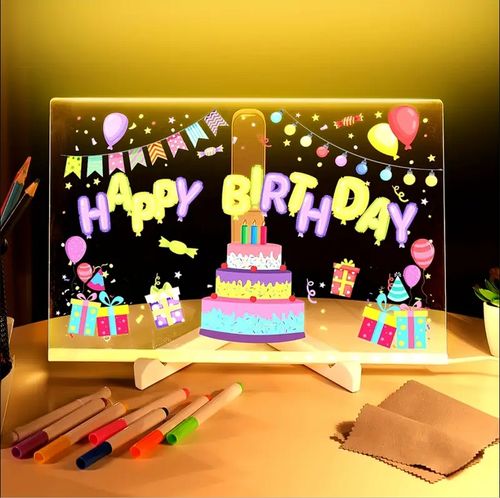 LED Transparent Drawing Board Set