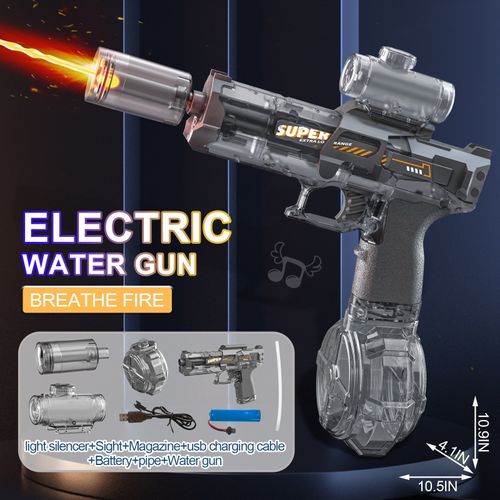 ELECTRIC WATER GUN BREATHE FIRE