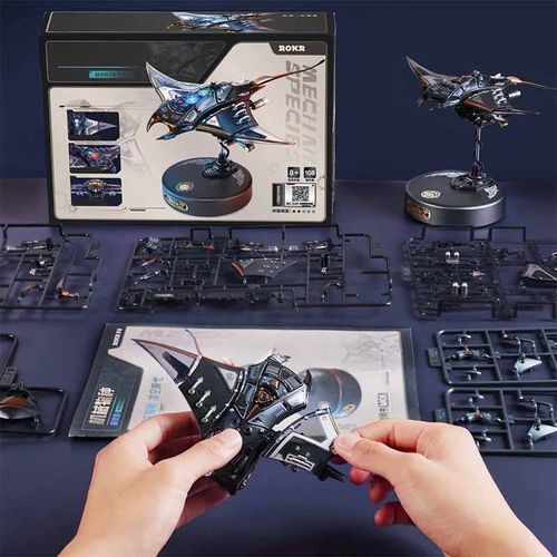 ROKR MI06 Manta Ray Model Kit 3D Plastic Puzzles