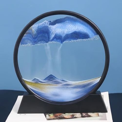 3D Hourglass Deep Sea Sandscape