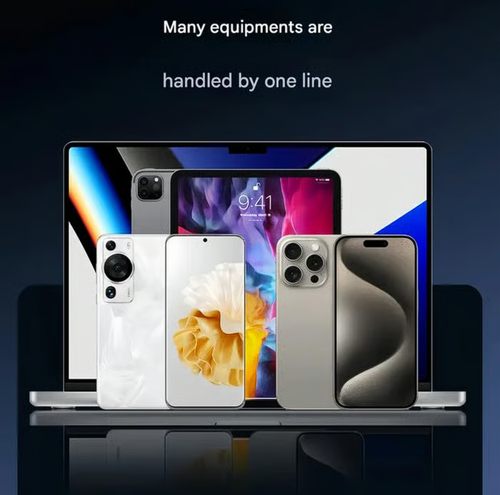 🎁 Hot Sale 🔥 2-in-1 Braided Fast Charge Cable With Built-in Phone Stand