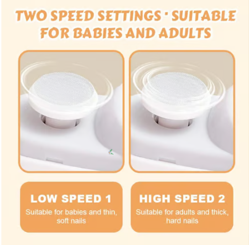 Electric Safe Nail Clipper｜Automatic Trimming · Safe for Children · Perfect for the Whole Family