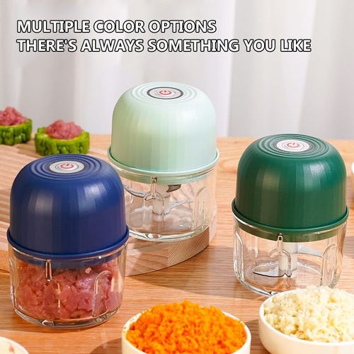 Electric Kitchen Food Chopper Portable Meat Grinder Kitchen Accessories Vegetable Chopper
