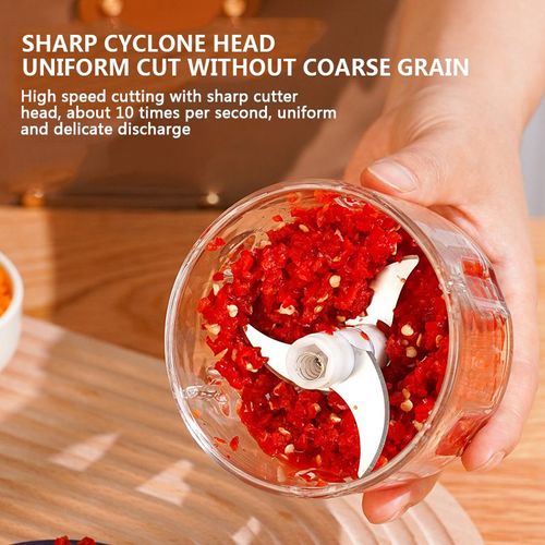 Electric Kitchen Food Chopper Portable Meat Grinder Kitchen Accessories Vegetable Chopper