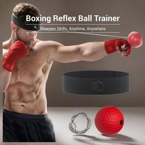 Adjustable Workout Training Headband Reflex Boxing Ball