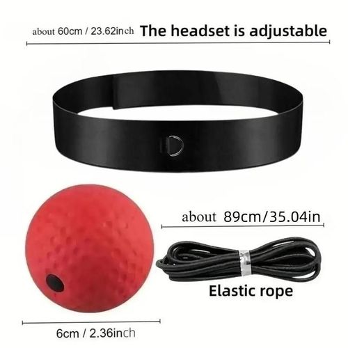 Adjustable Workout Training Headband Reflex Boxing Ball