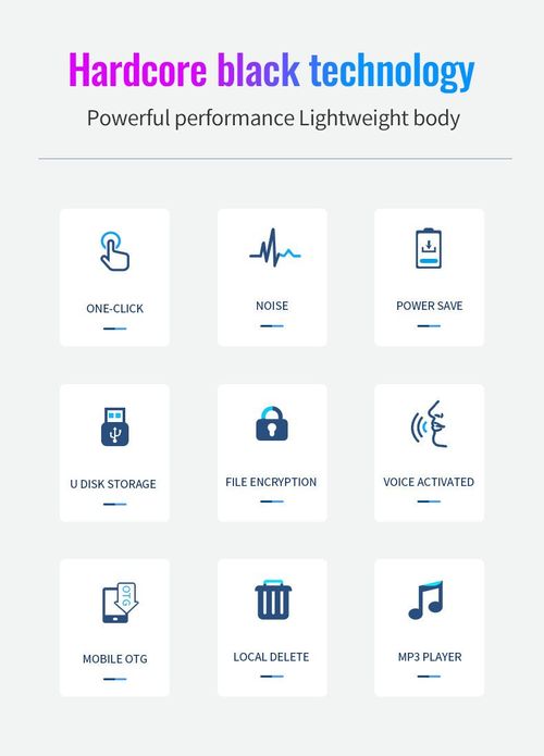 Audio Recording Device Digital Voice Recorder Q39（4G）