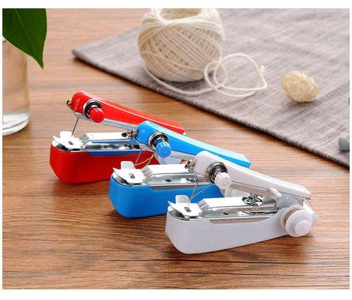 Mini Portable Handheld Sewing Machine（color：white）