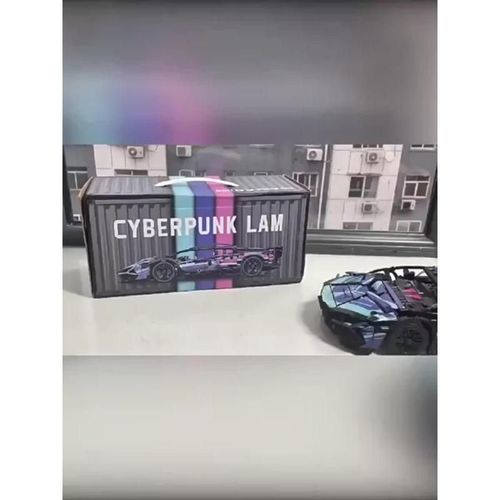 BlocX 1314PCS DIY Sports Car Model Building Block Set Colorful 1:14 Scale RC Car Kit