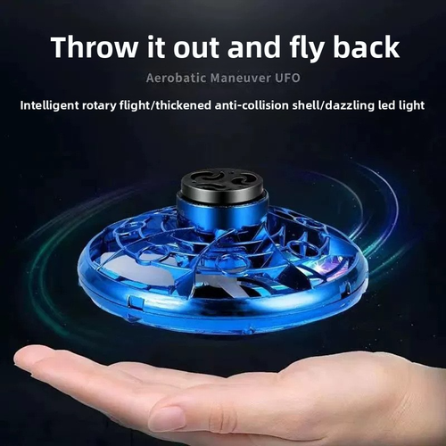 360° Hover Spinner LED Glow Flying Orb Boomerang Interactive