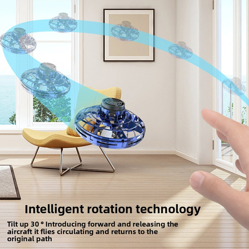 360° Hover Spinner LED Glow Flying Orb Boomerang Interactive
