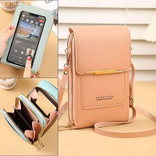 Waterproof Phone Bag for Women Cash Card Holder Crossbody Shoulder