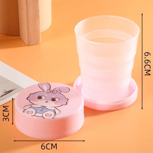 Portable Reusable Plastic Folding Cup Water Drinking Cup For Travel Outdoor（Buy one get two)