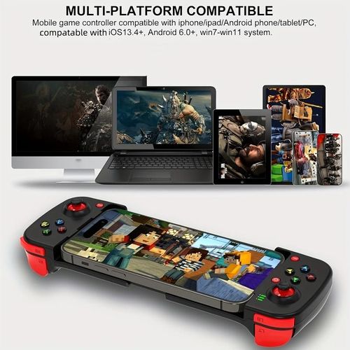 BT 5.0 Wireless Joypad D3 Stretchable Game Console