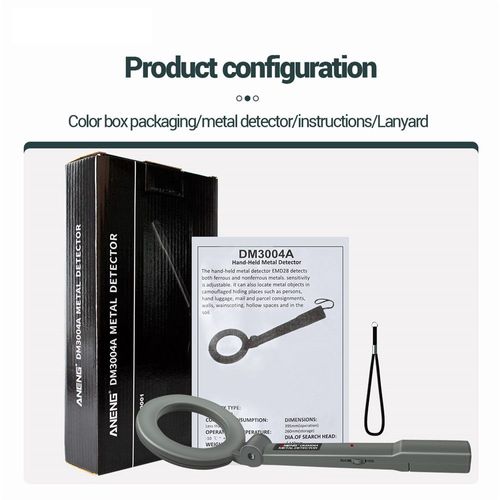 Handheld Adjustable Portable Metal Detector