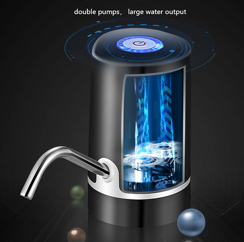 Portable Dual Pump Automatic Water Dispensers Bottle Water Dispenser Pump