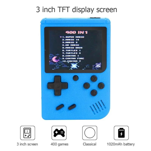 Super Retro Portable Video Game Console Handheld Game Player Childhood Classic Games