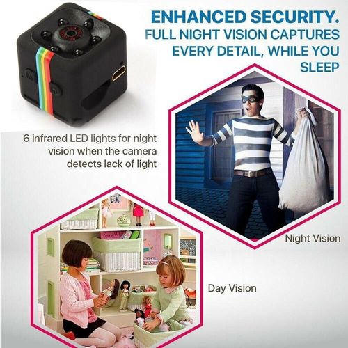 1080P Full HD Mini Camera Video DV DVR Micro SQ11 HD Mini Camera（TF 32G included）