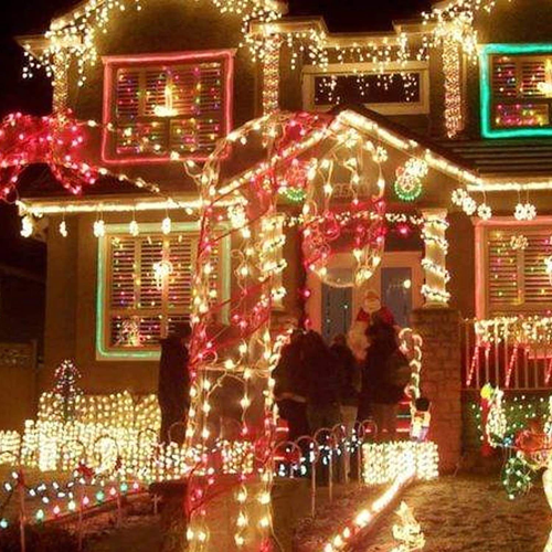 Limited Time Offer LED Christmas Tree Light String USB + Remote Control Green Wire Copper Wire Star Light String Christmas Rattan Garland Star Light