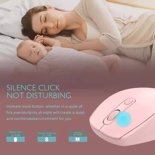 ✨Hot Sale-50% OFF✨2.4GHz Wireless LED Gaming Mouse Rechargeable 4-Button Ergonomic Mouse