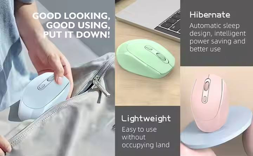 ✨Hot Sale-50% OFF✨2.4GHz Wireless LED Gaming Mouse Rechargeable 4-Button Ergonomic Mouse