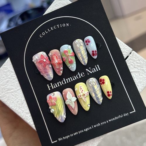 Personalized carved nail art（zjm002）