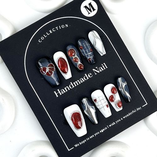 Metal Punk Nail Art（zjm020）