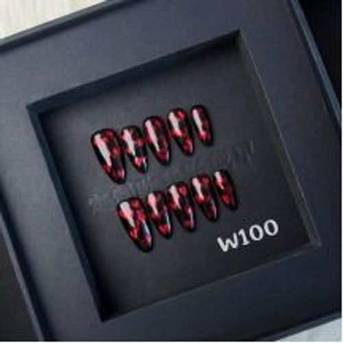 Red Heart Nail Art (zjl008)