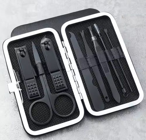 Professional nail care set stainless steel nail clipper set, gift for girls' wedding and birthday.