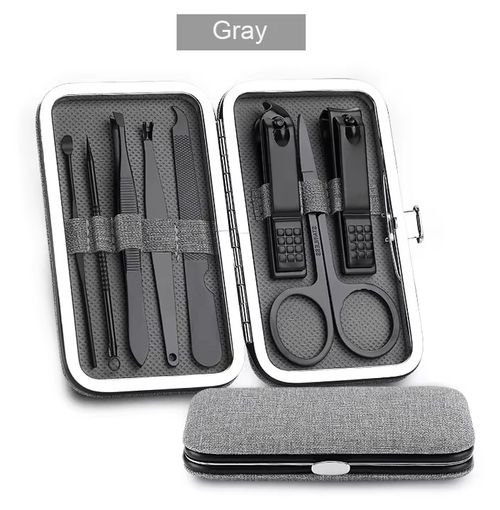 Professional nail care set stainless steel nail clipper set, gift for girls' wedding and birthday.