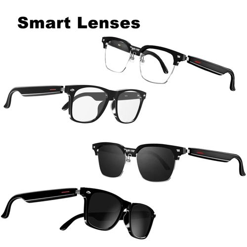 Smart men's and women's glasses with speakers, outdoor sports headphones, wireless Bluetooth audio call sunglasses, music UV protection glasses, AI smart real-time translation.