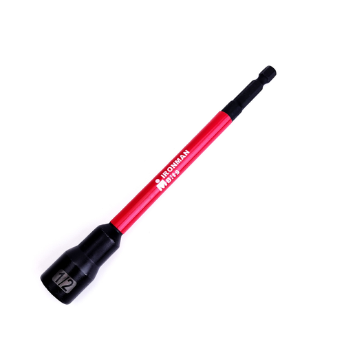 16PCS 150mm Long Impact Socket Set — Magnetic Anti-Shock Deep Socket Wrench Kit for Car Repair