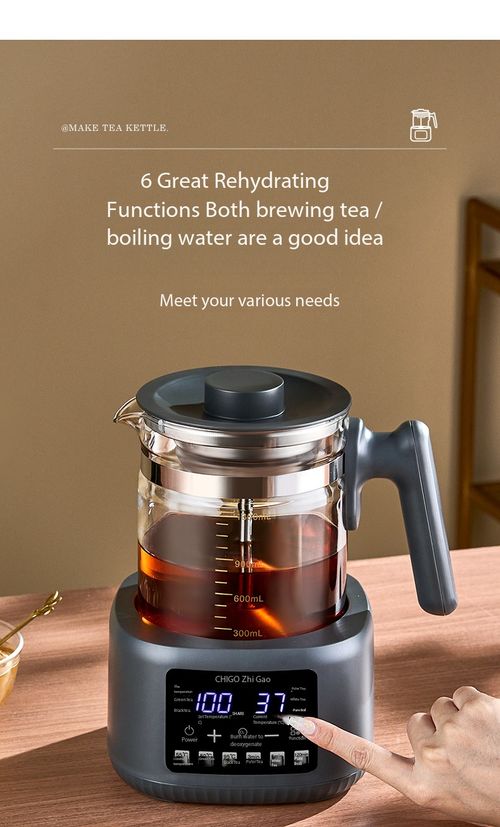 Automatic Steam Tea Brewer Constant‑Temperature Health Kettle 1.3L