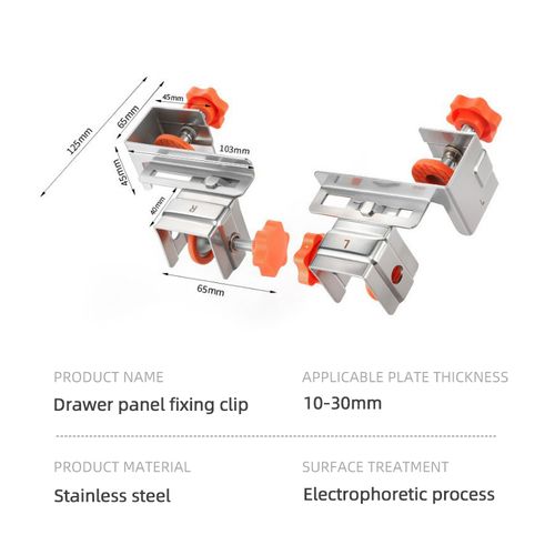 Newly Designed Adjustable Right-Angle Clamps (Set of 2) – Woodworking Corner Clamps and Fixtures