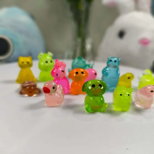 40PCS Luminous Mini Animal Mystery Bags Cute Glow-in-the-Dark Cartoon Figures Individually Wrapped Kids Toy Kenya