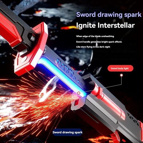 Sparkblade Sword with Sparks, LED Light and Spray Effect