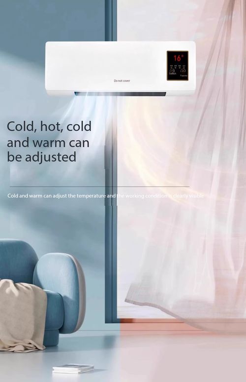 Portable Mini Air Conditioner Wall Mounted Heater Cooler Semiconductor Cooling Heating for Bedroom Bathroom Kenya