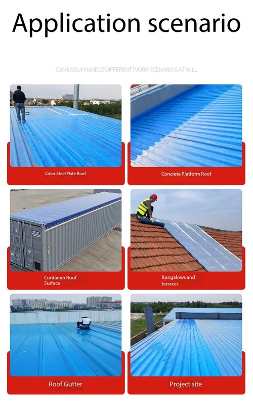 Self-Adhesive Roof Waterproofing Membrane 1m x 20m Metal Iron Tile Roofing Repair Sheet for Kenya