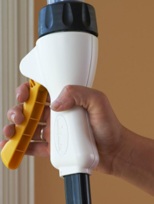 Self‑priming Paint Roller Brush Kit, Telescopic Handle Wall Painting Roller, Automatic Paint‑absorbing Decorating Roller with Extra Inner Wall Replacement Roller for Latex Paint