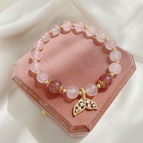 New Floral Bead Sunflower Bracelet for Women in Pastel Colors