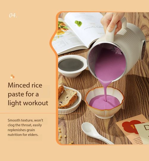 Multi-functional Quiet Soy Milk Maker Filter-Free No Soak Needed Smart Blender for Home Kenya
