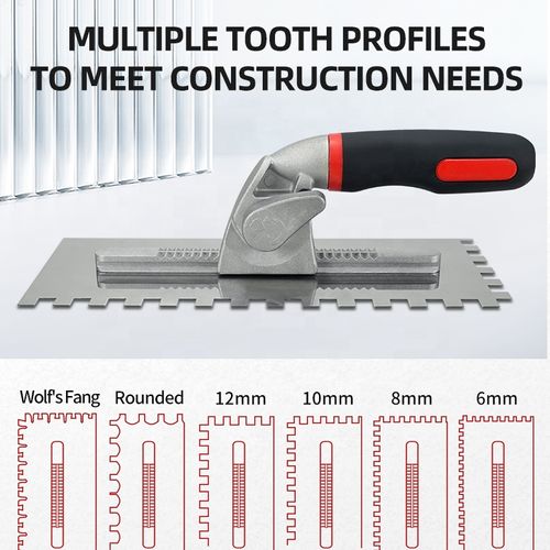 7 Piece Professional Drywall Spatula Set   Features Stainless Steel Angled Blades, Ergonomic Handles, and Interchangeable Multi Size Stainless Steel Scrapers  Ideal for Tiling and Plastering (Tool Kit Included)