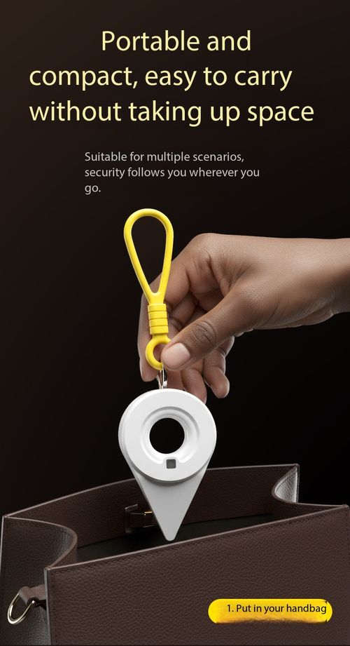 Portable Door Stop Alarm with Light Warning