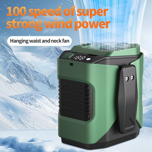 Portable Waist-Clip Fan: A personal fan designed specifically for outdoor activities and work environments, featuring ultra-long battery life and powerful airflow. It serves as an ideal companion for camping, hiking, and mountaineering, while also integrating a flashlight, an LED display, and a night light function.