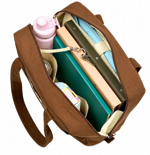 Multi Pocket Laptop Tote Bag Large Capacity Casual Office Handbag For 14 15.6 Inch Notebook