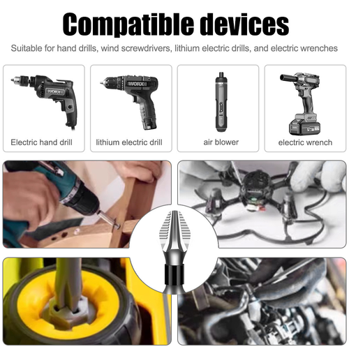 12Pcs Anti-Slip Magnetic Phillips Screwdriver Bits Set