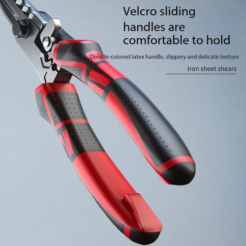 Multifunctional Metal Tin Snips Wire Stripping Electrical Shears