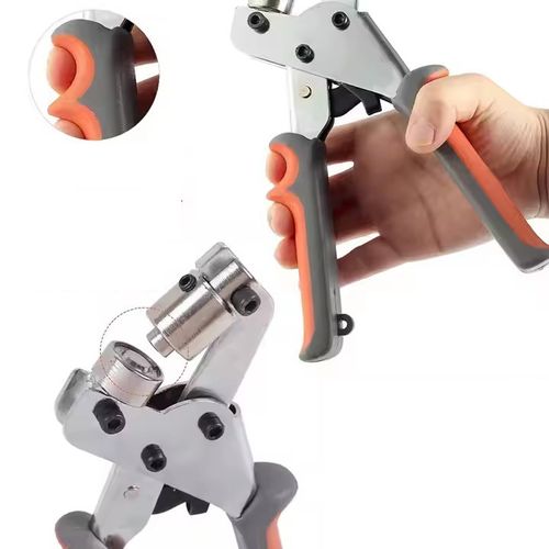 10mm Eyelet Pliers Hand Press Grommet Tool Kit with Metal Rings for Canvas Leather DIY Kenya
